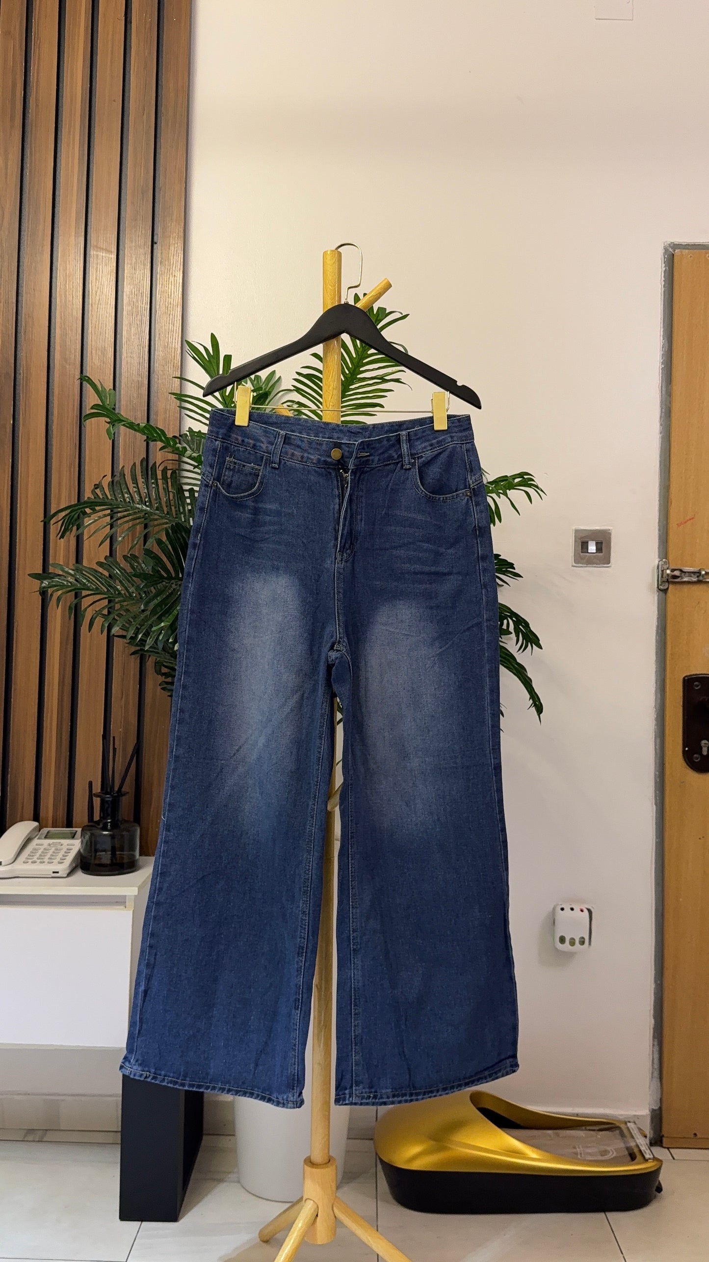 Blue Baggy Jeans