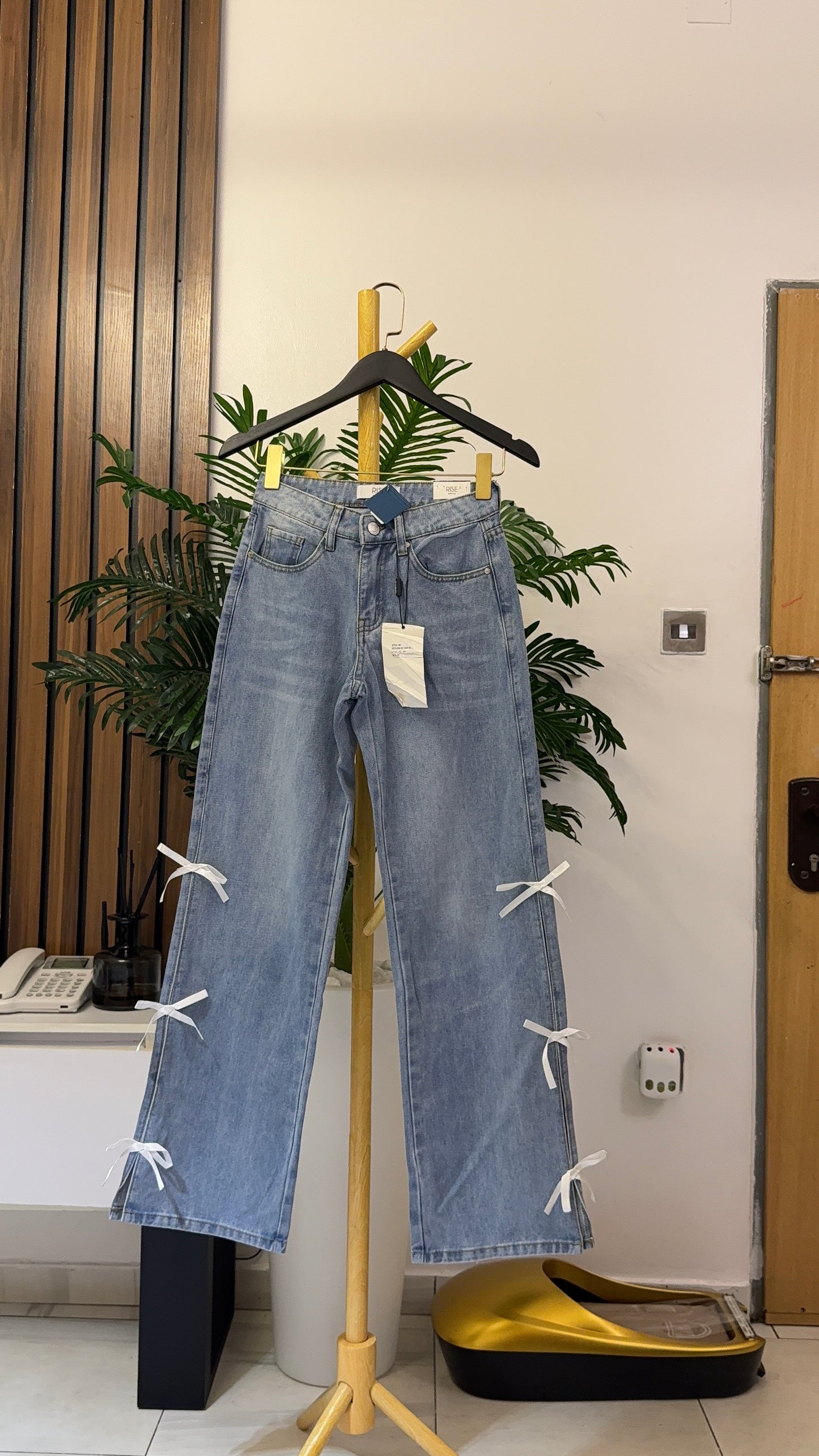 Blue Baggy Jeans