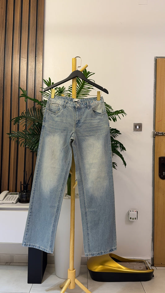 Blue Baggy Jeans