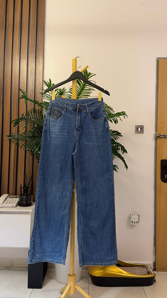 Blue Baggy Jeans