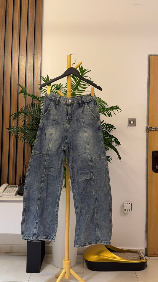 Blue Barrel Jeans