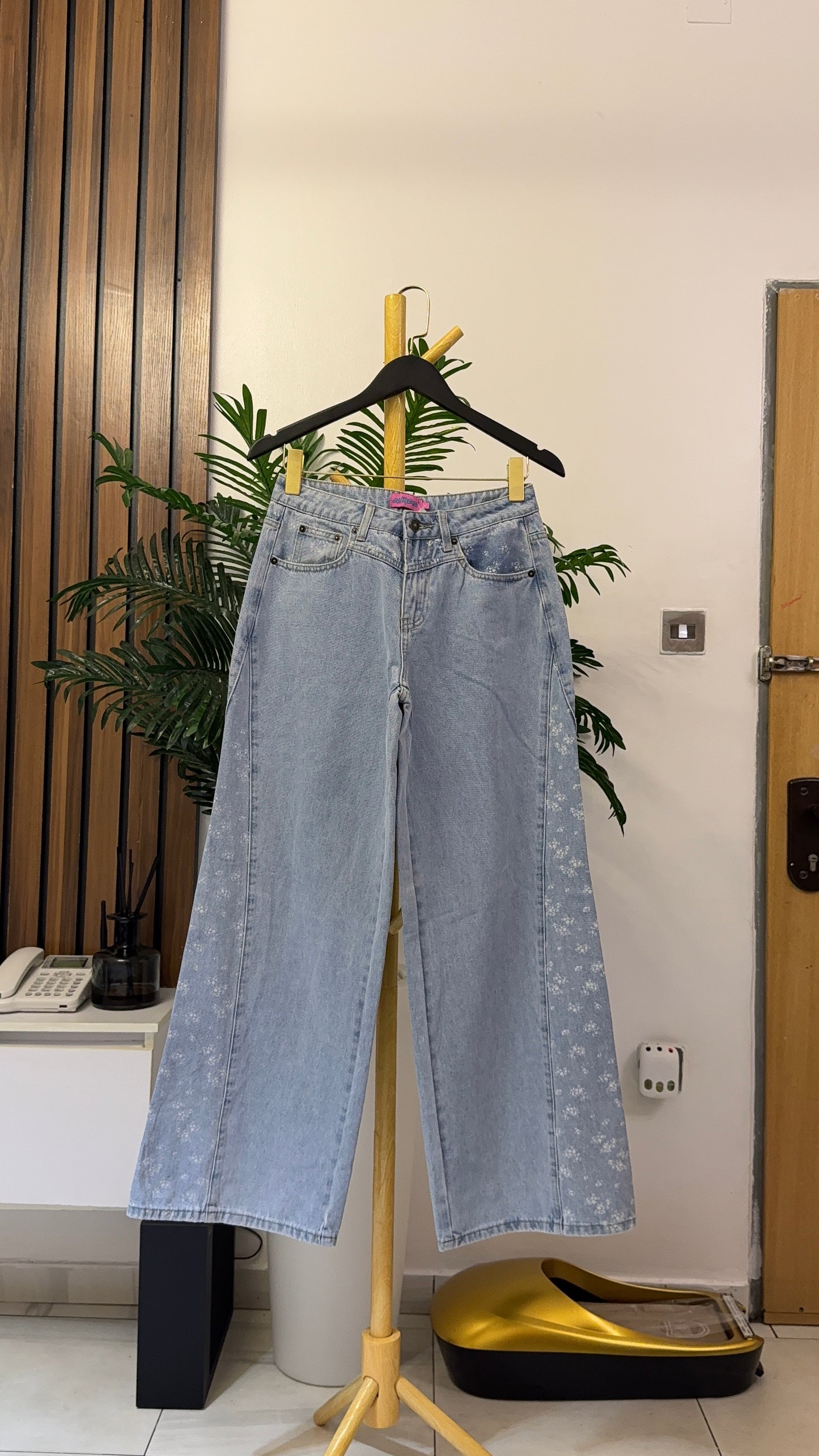 Blue Baggy Jeans