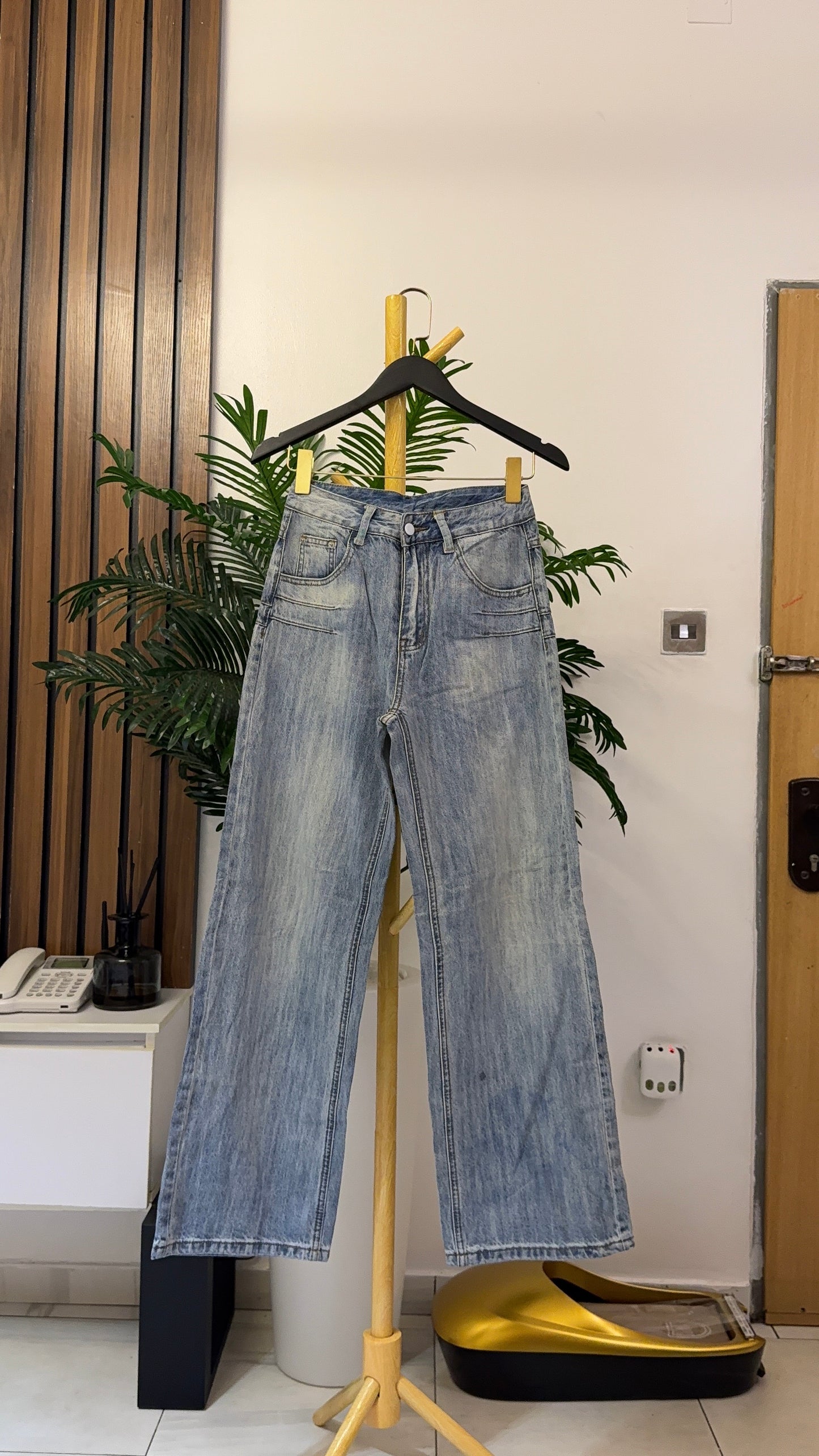 Blue Baggy Jeans