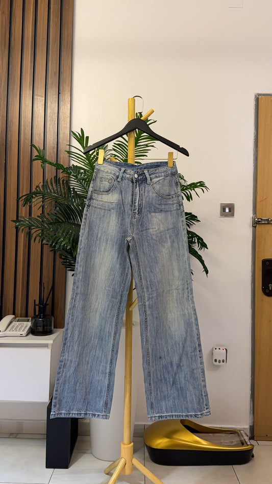 Blue Baggy Jeans