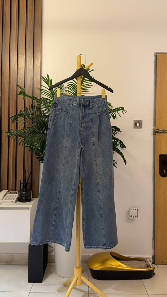 Blue Baggy Jeans