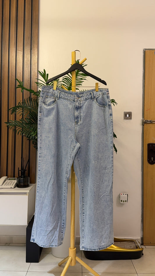 Blue Boyfriend Jeans