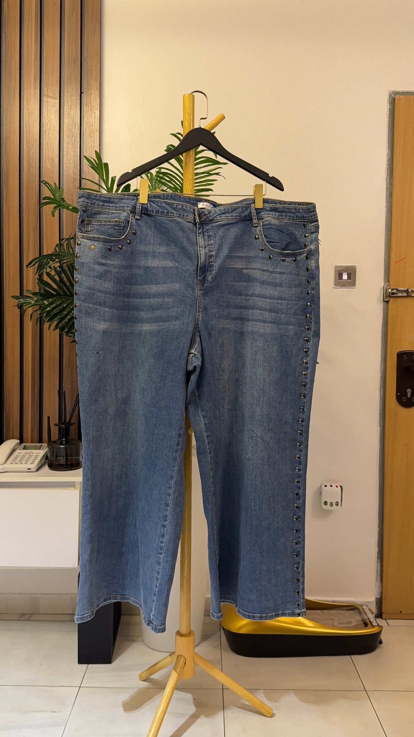 Blue Baggy Jeans