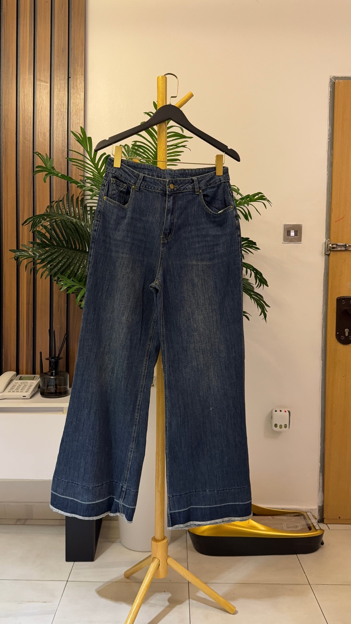Blue Baggy Jeans