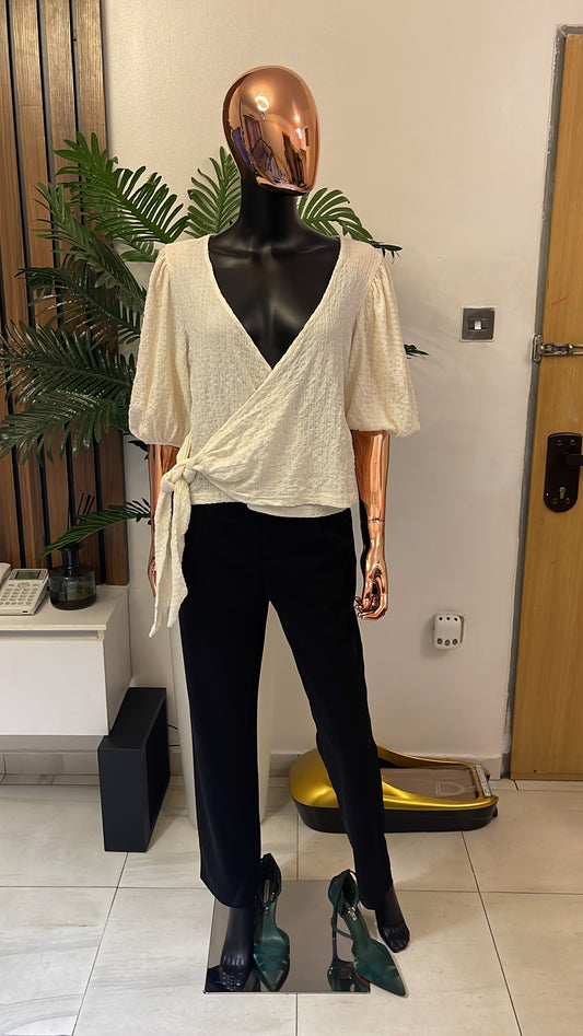 Cream Blouse