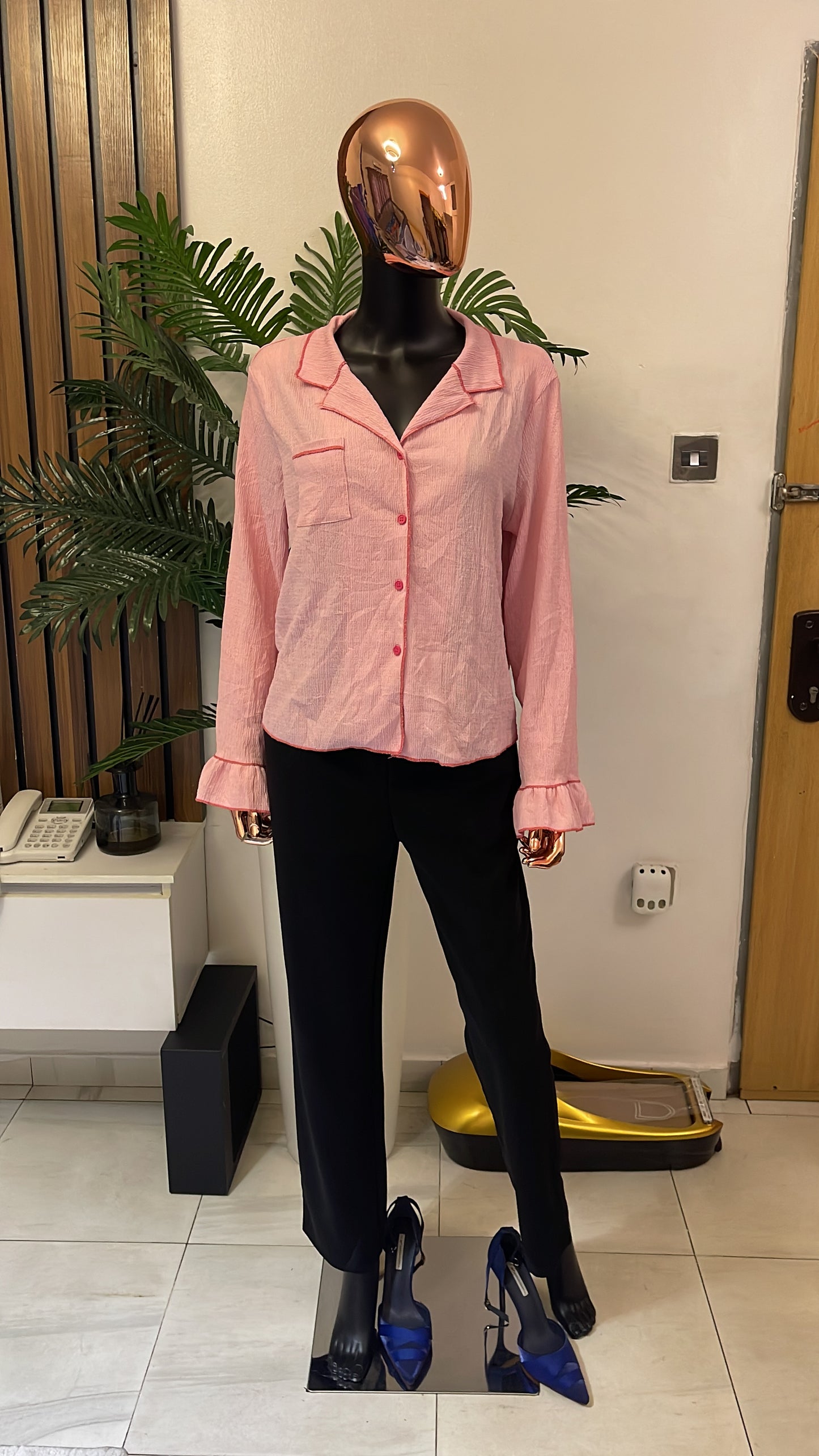 Pink Blouse