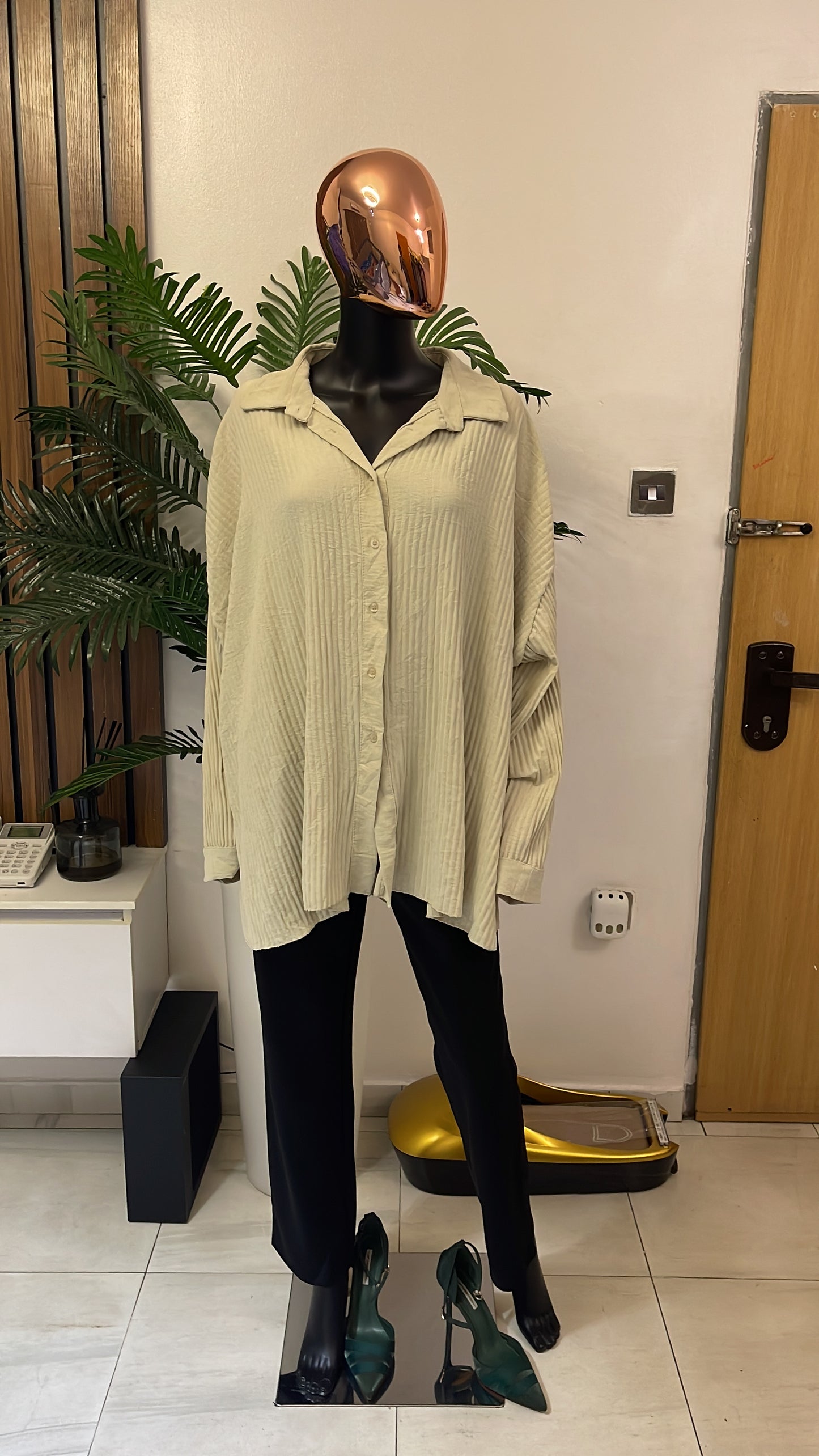Gray Blouse