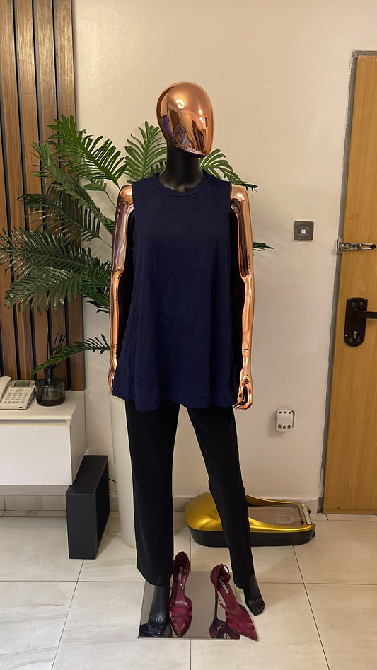 Dark Blue Blouse