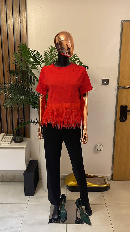 Red Blouse