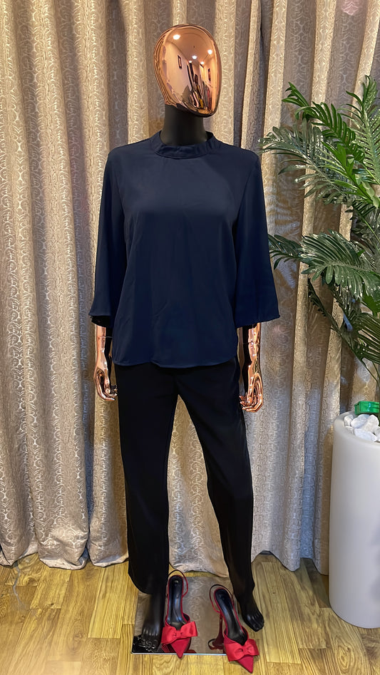 Dark Blue Blouse