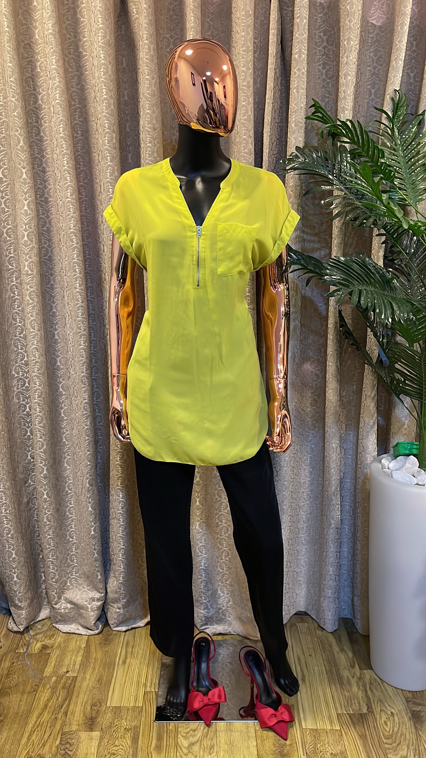 Yellow Blouse