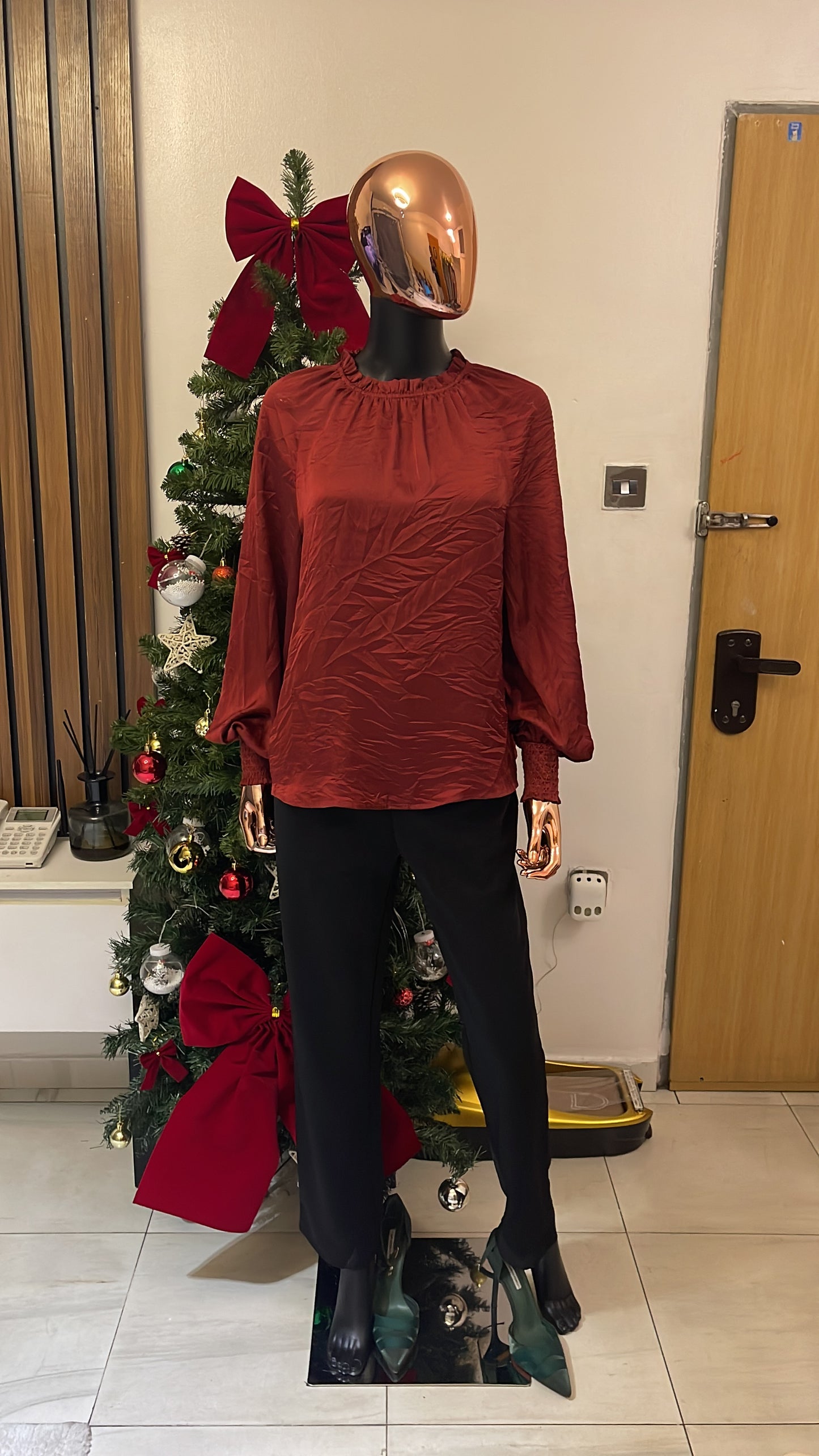 Maroon Blouse