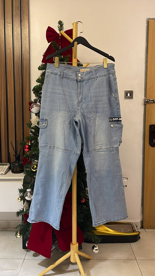 Blue Combat Jeans