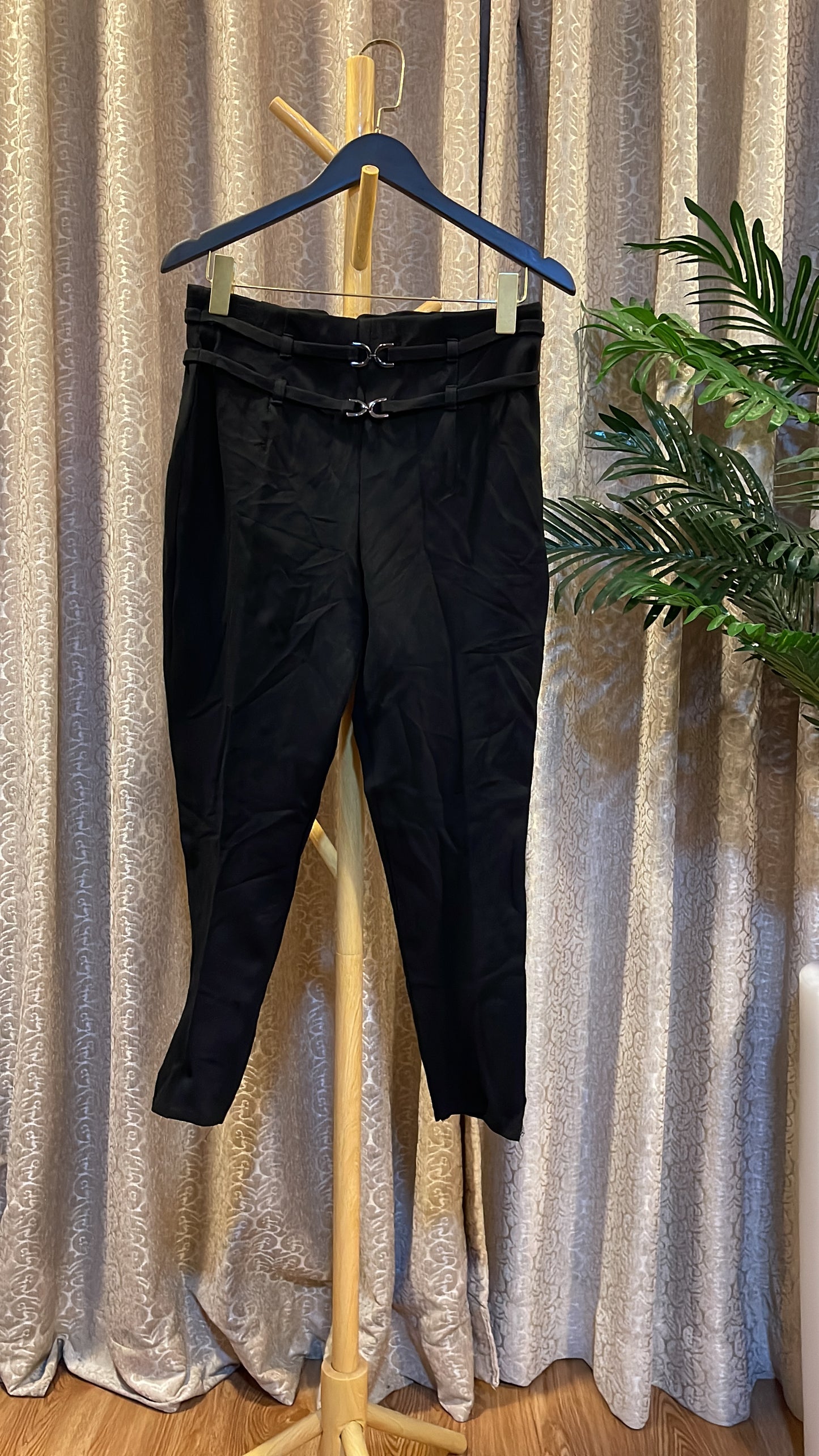 Black Plain Trouser