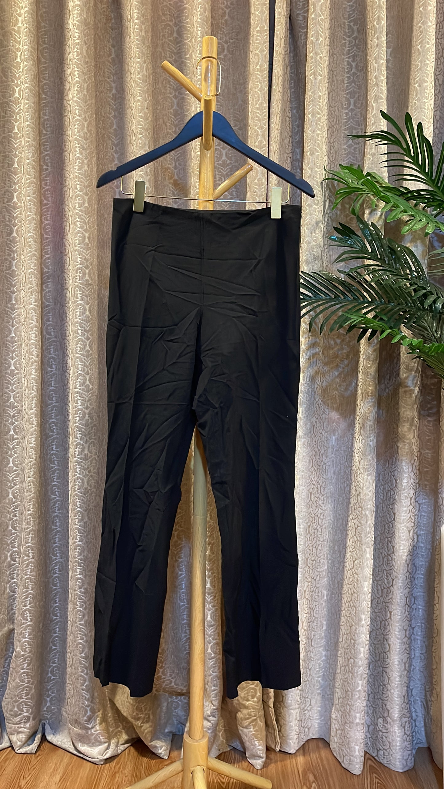 Black Plain Trouser