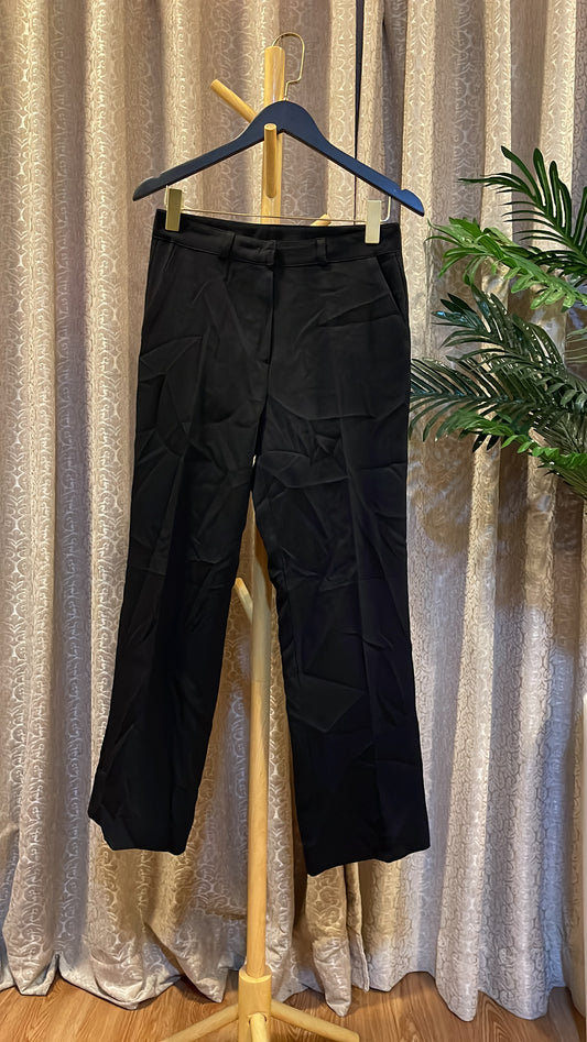 Black Plain Trouser