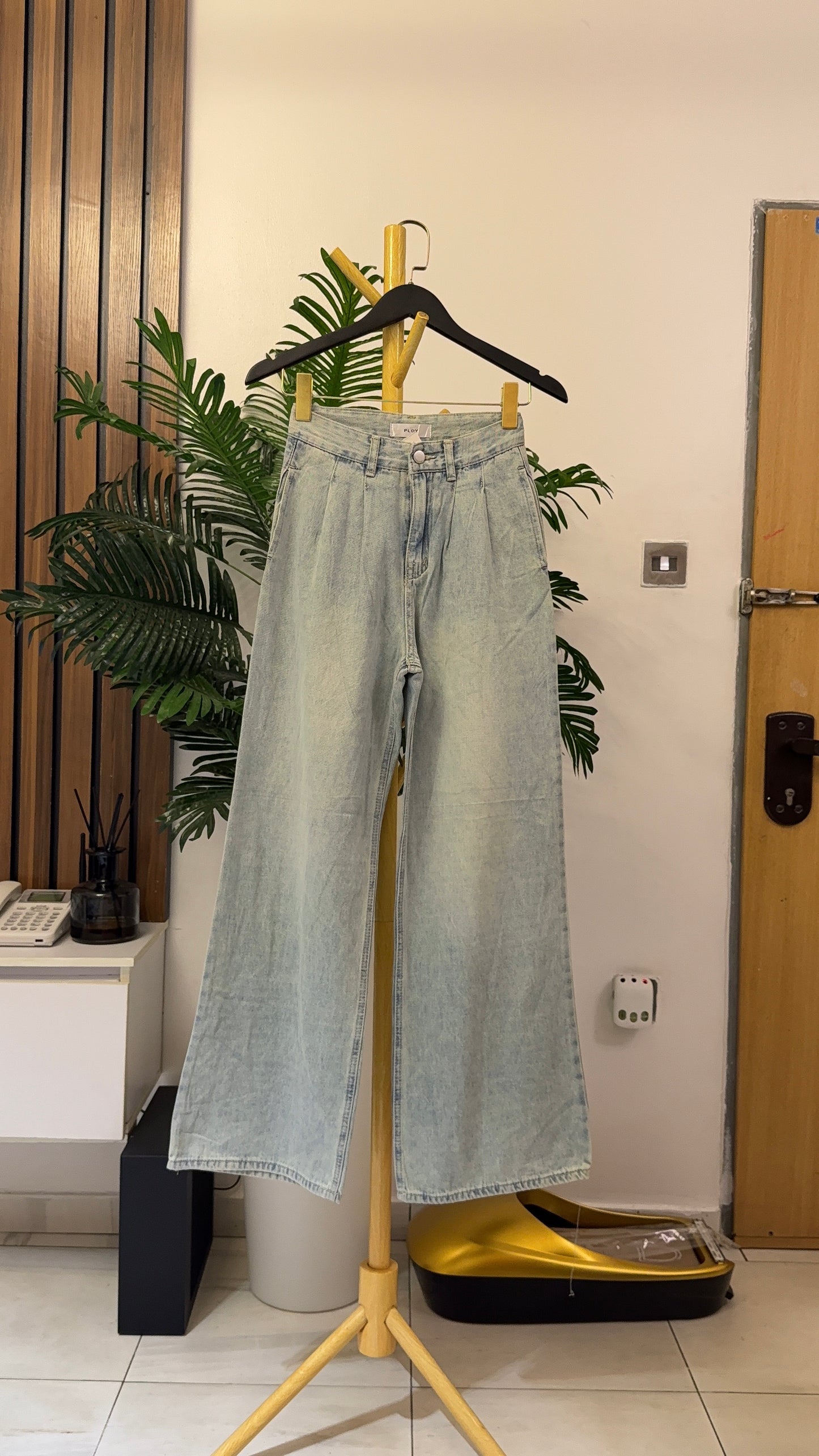 Blue Baggy Jeans