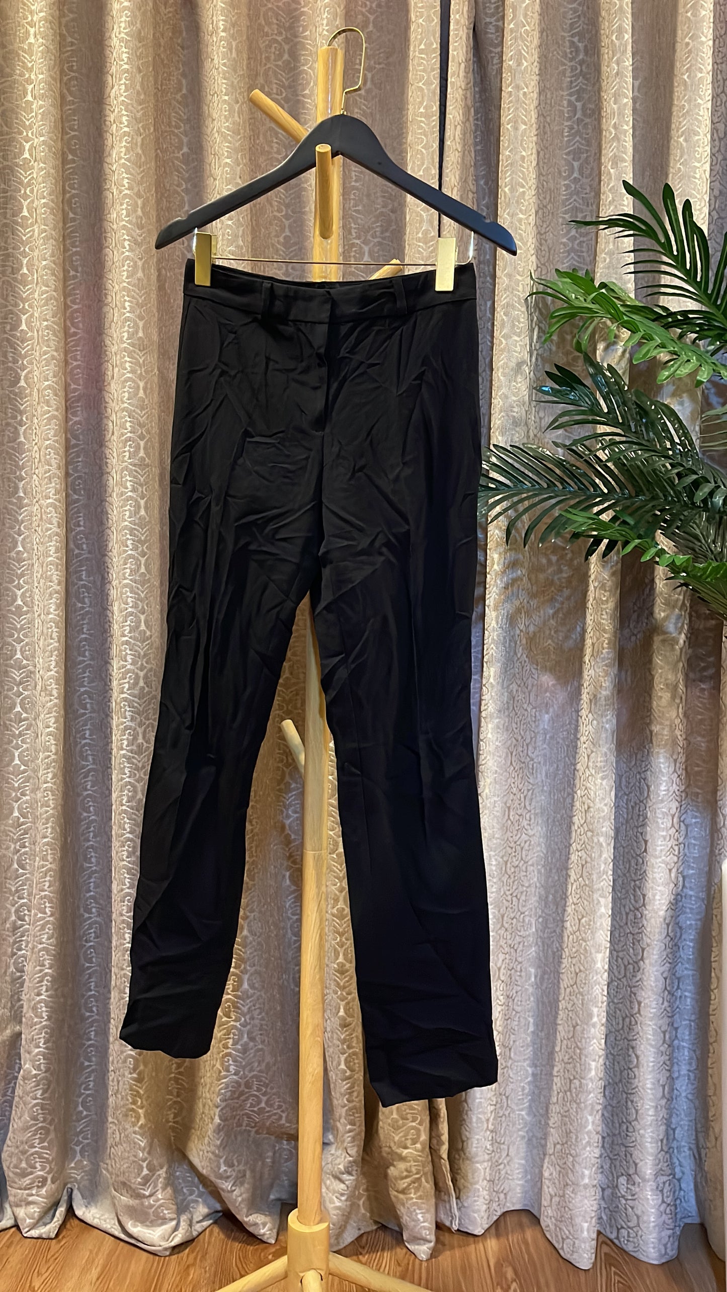 Black Plain Trouser