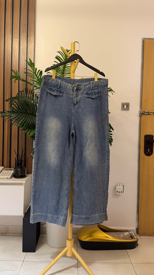 Blue Baggy Jeans