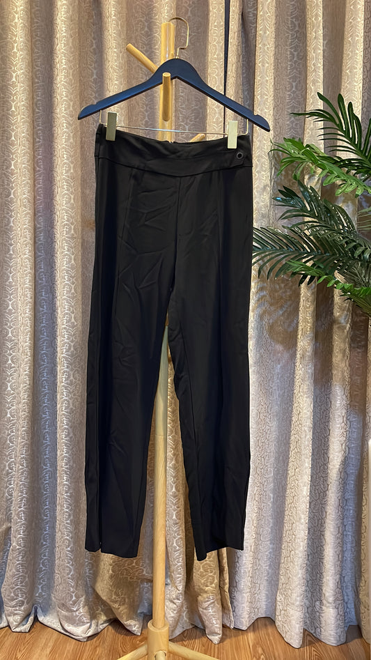 Black Plain Trouser