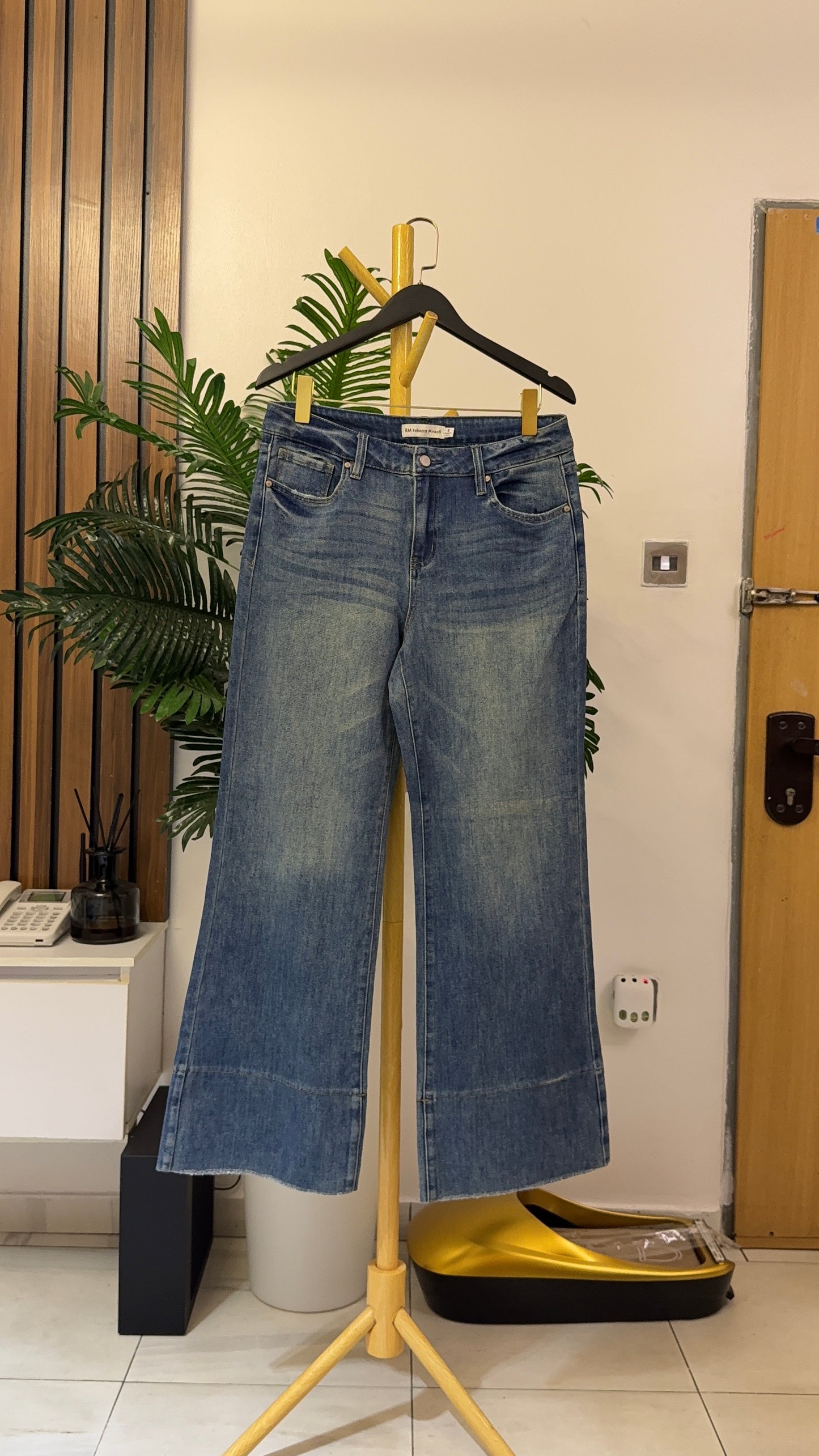 Blue Flare Jeans