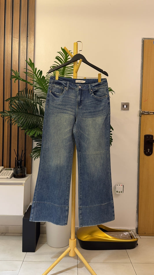 Blue Flare Jeans