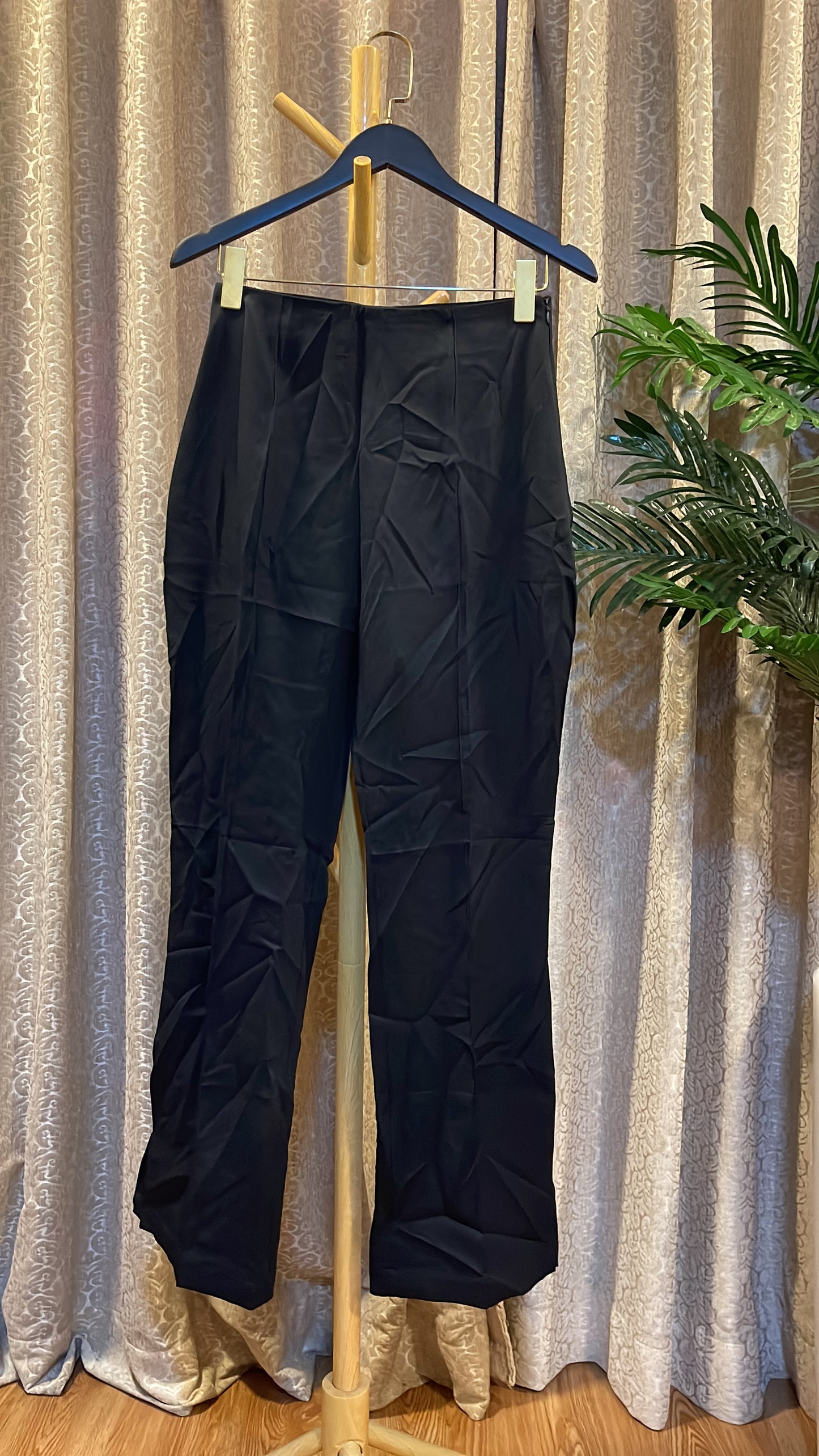 Black Plain Trouser