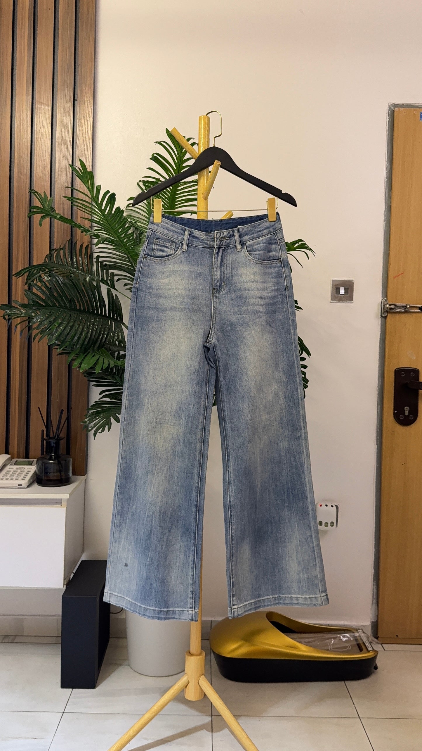 Blue Baggy Jeans