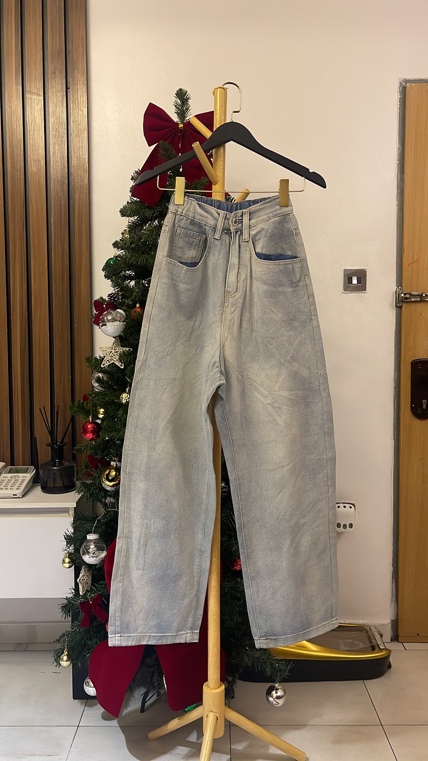 Blue Baggy Jeans