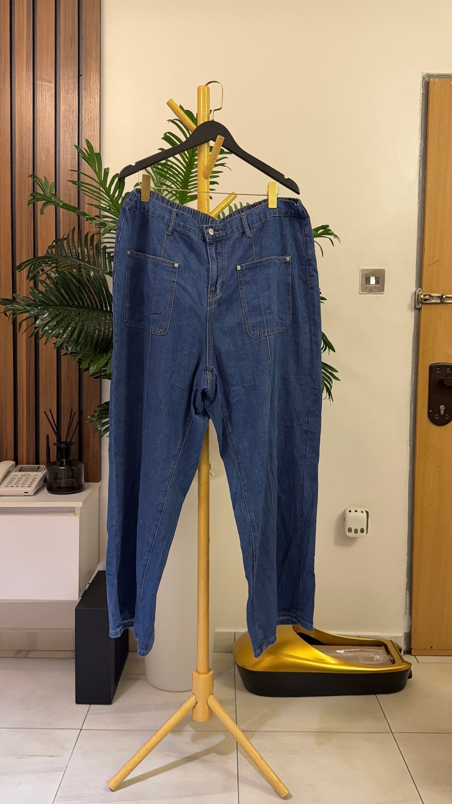 Blue Baggy Jeans