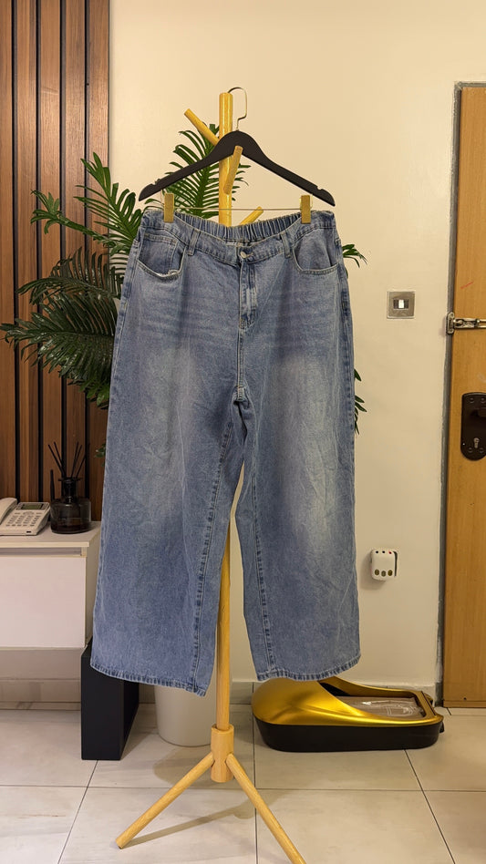 Blue Baggy Jeans