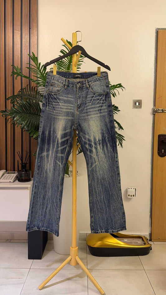 Blue Flare Jeans