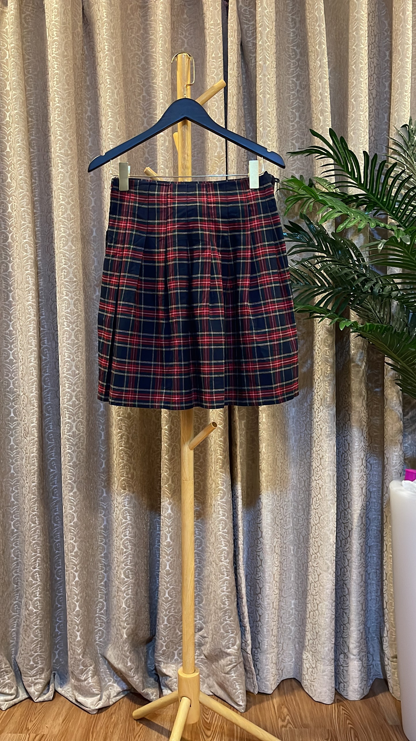 Checkered Skirt