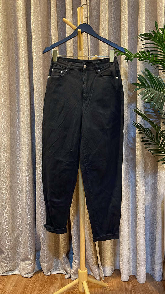 Black Mom Jeans