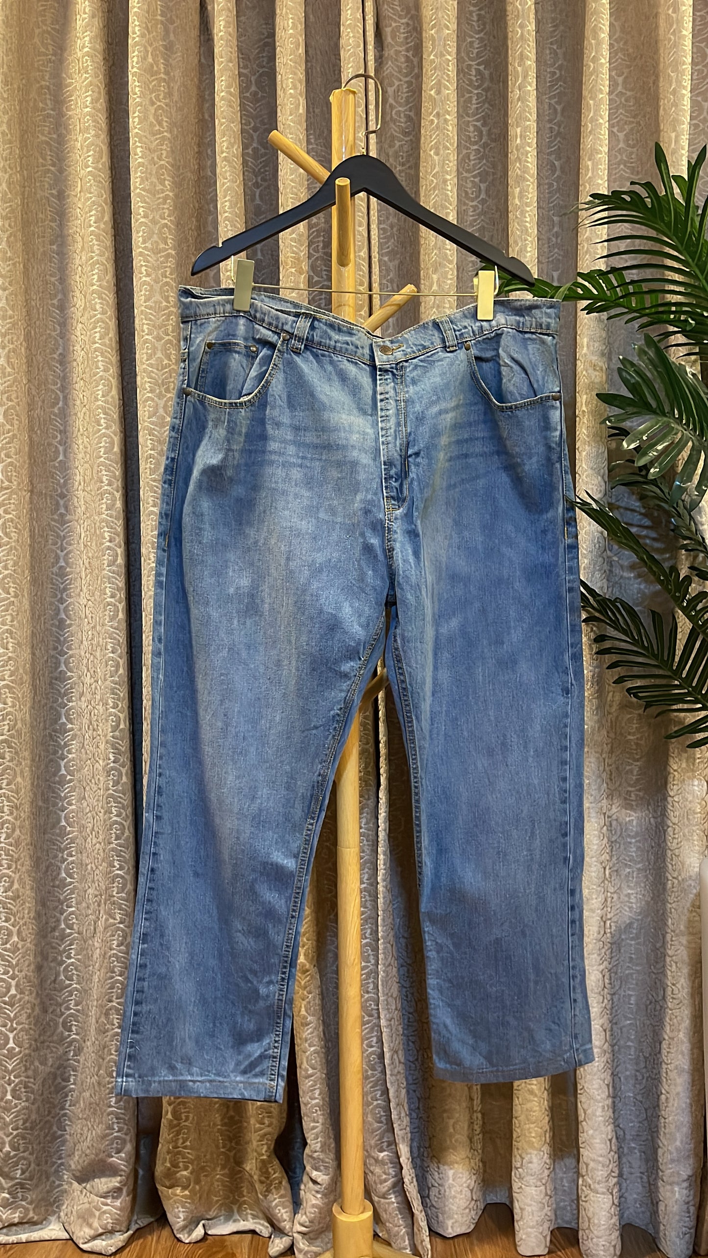 Blue Boyfriend Jeans