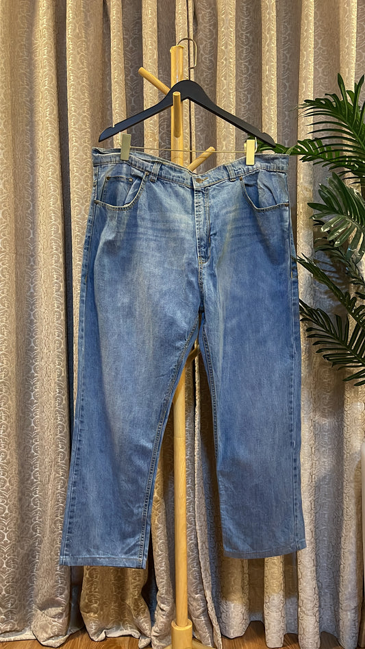 Blue Boyfriend Jeans