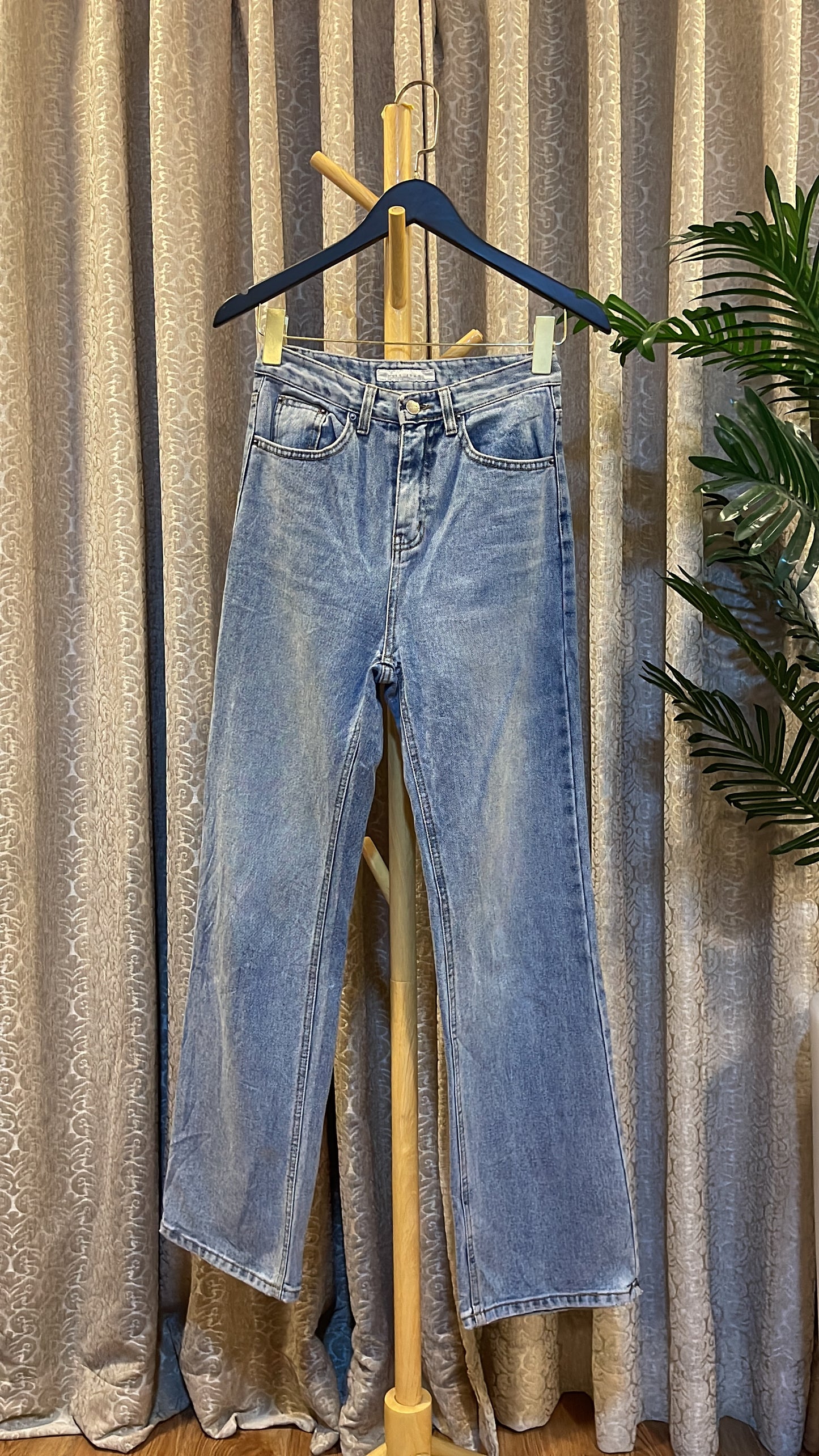 Blue Palazzo Jeans