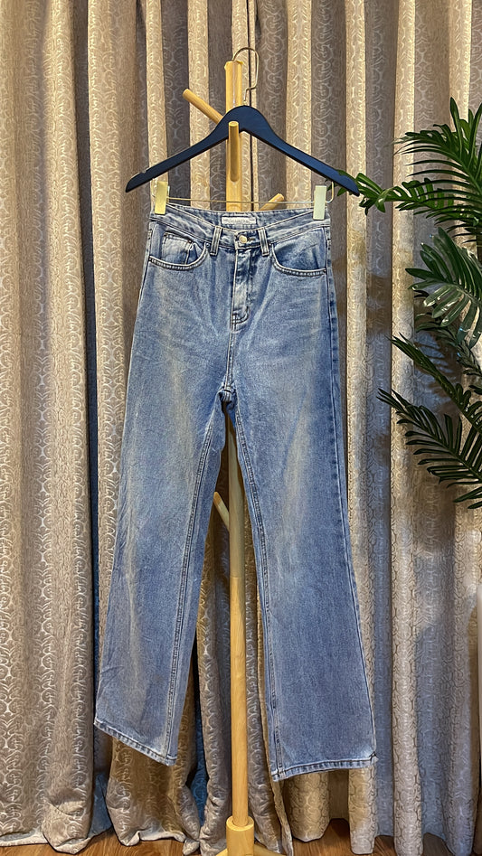 Blue Palazzo Jeans