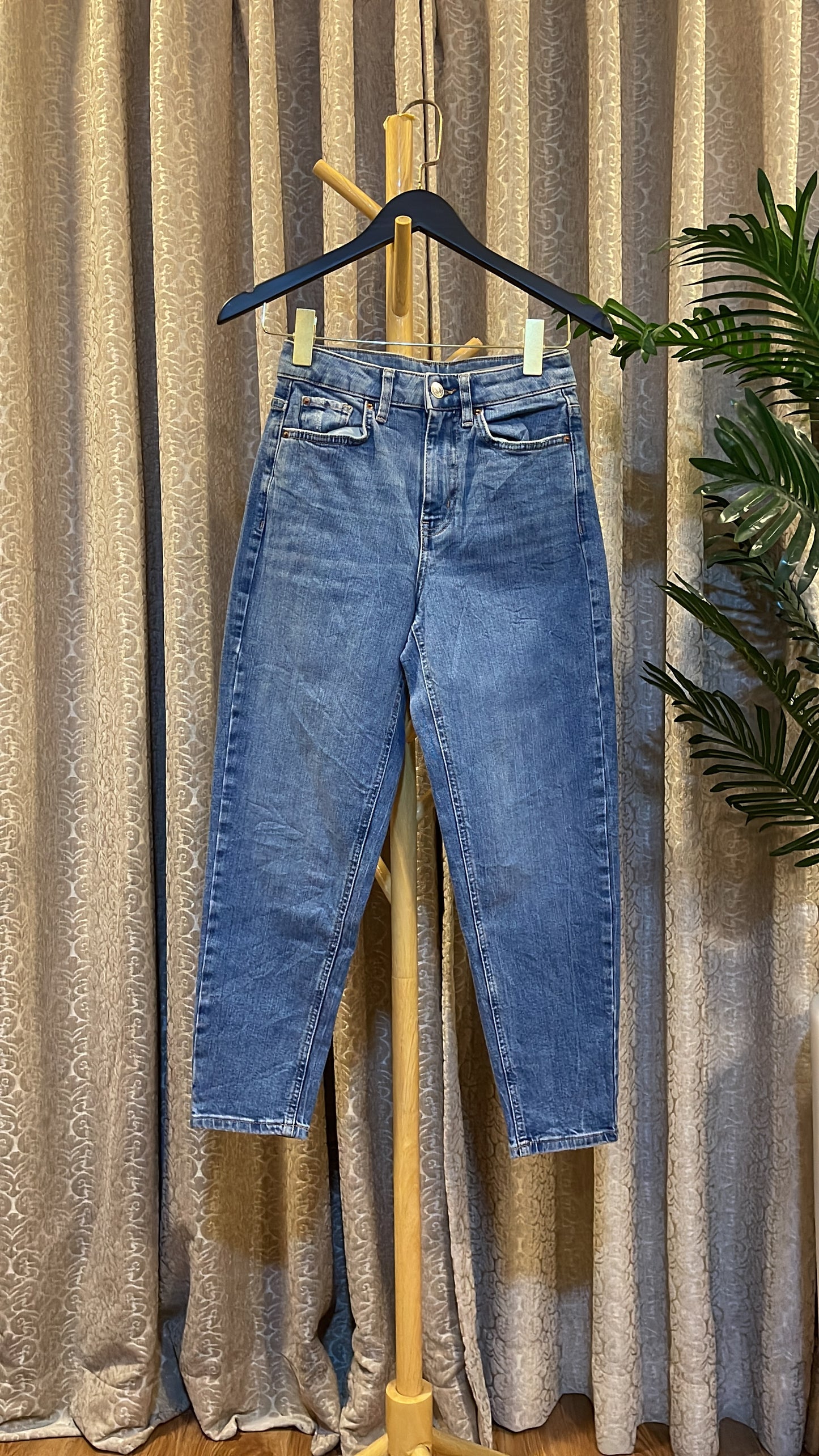 Blue Mom Jeans