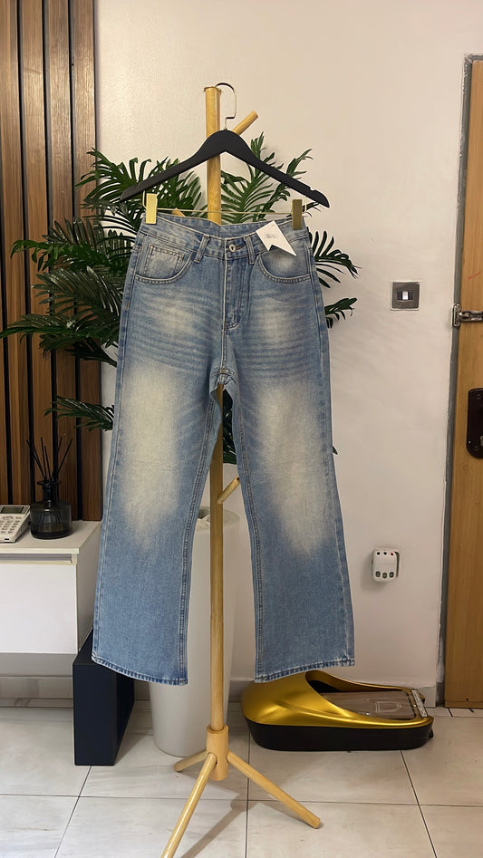 Blue Boyfriend Jeans