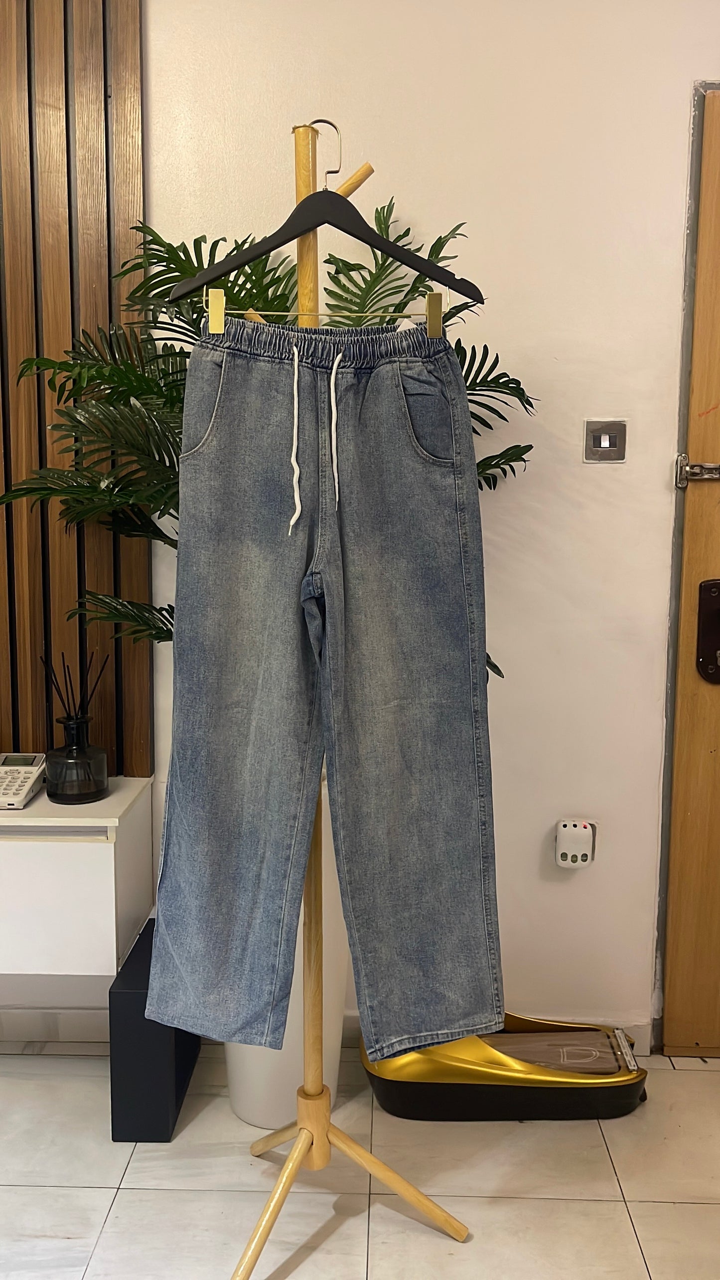 Blue Boyfriend Jeans