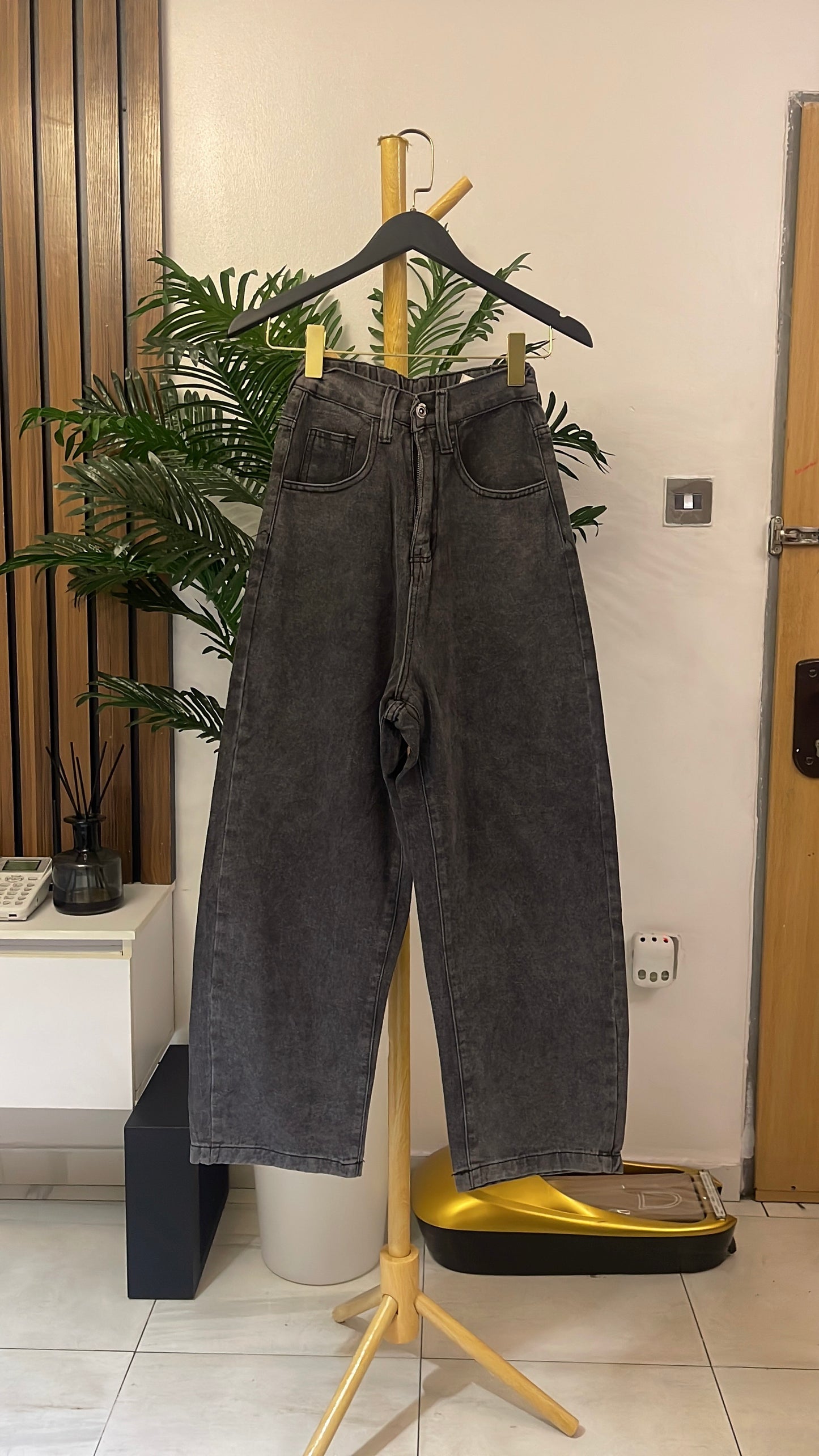 Gray Baggy Jeans