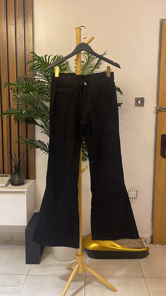 Black Flare Jeans