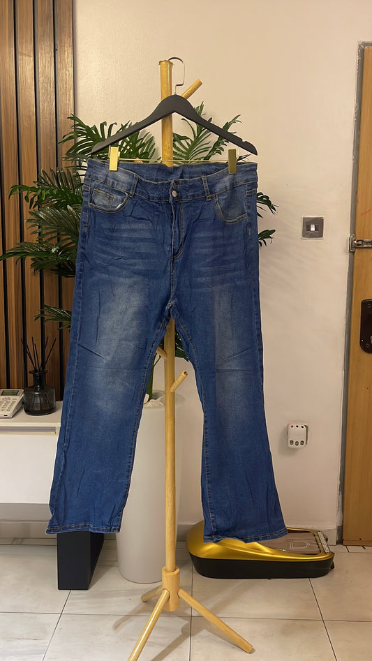 Blue Boyfriend Jeans
