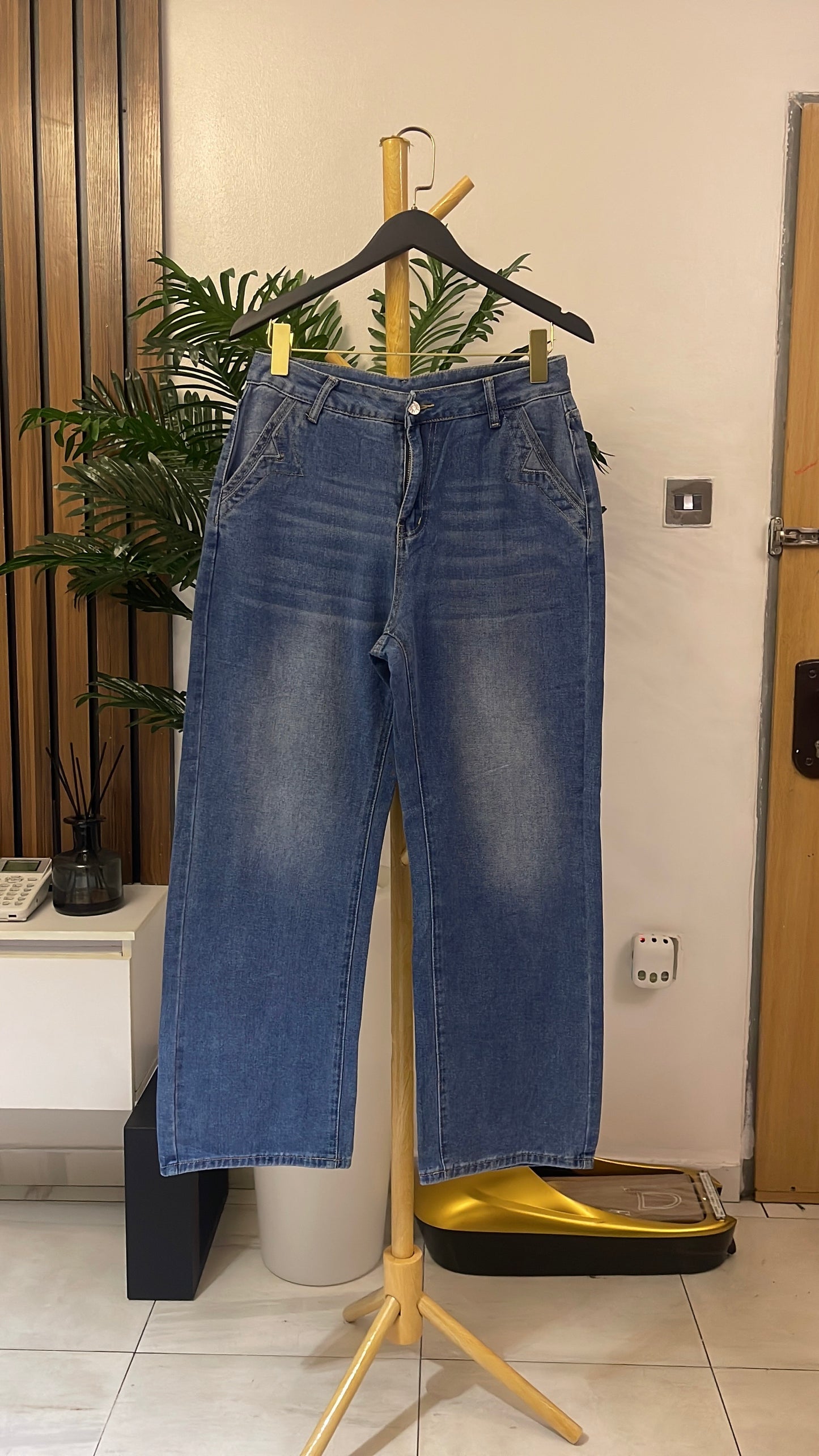Blue Baggy Jeans
