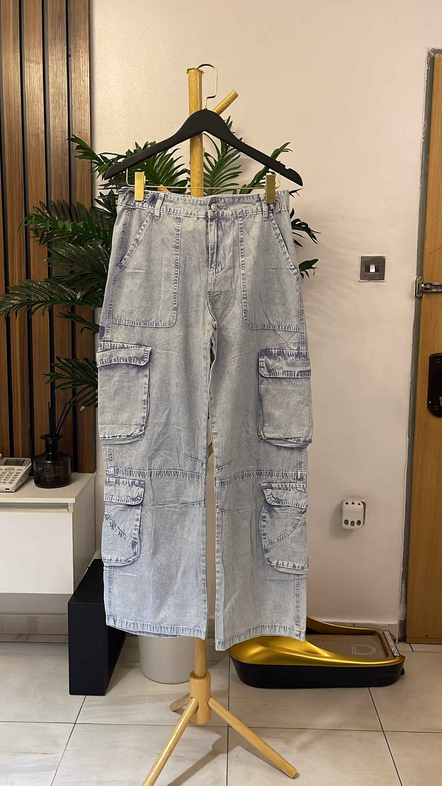 Blue Combat Jeans